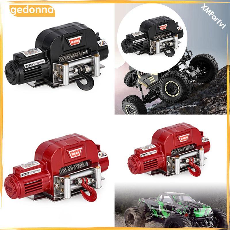 [gedonna] RC Car Winch, ไฟฟ้าโลหะ Winch อัพเกรดสําหรับ 1:10 ยานพาหนะ RC Hobby Car DIY ชิ้นส่วนดัดแปล
