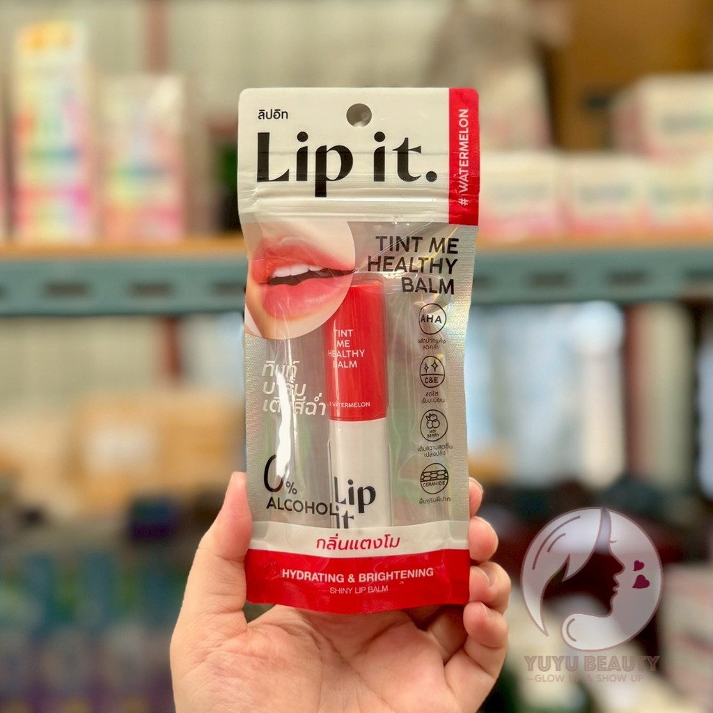Lip It Tint Me Healthy Lip Balm 3g. #02 Watermelon