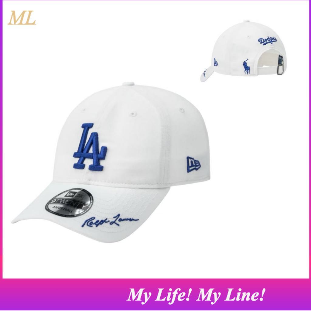 ML1 60748917 NEW ERA X RALPH LAUREN MLB Coopertown LA Dodgers Ball Cap K-FASHION
