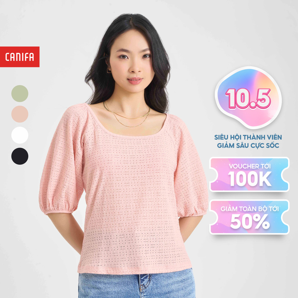 CANIFA 6TO24S001 เสื้อเชิ้ตผู้หญิง
