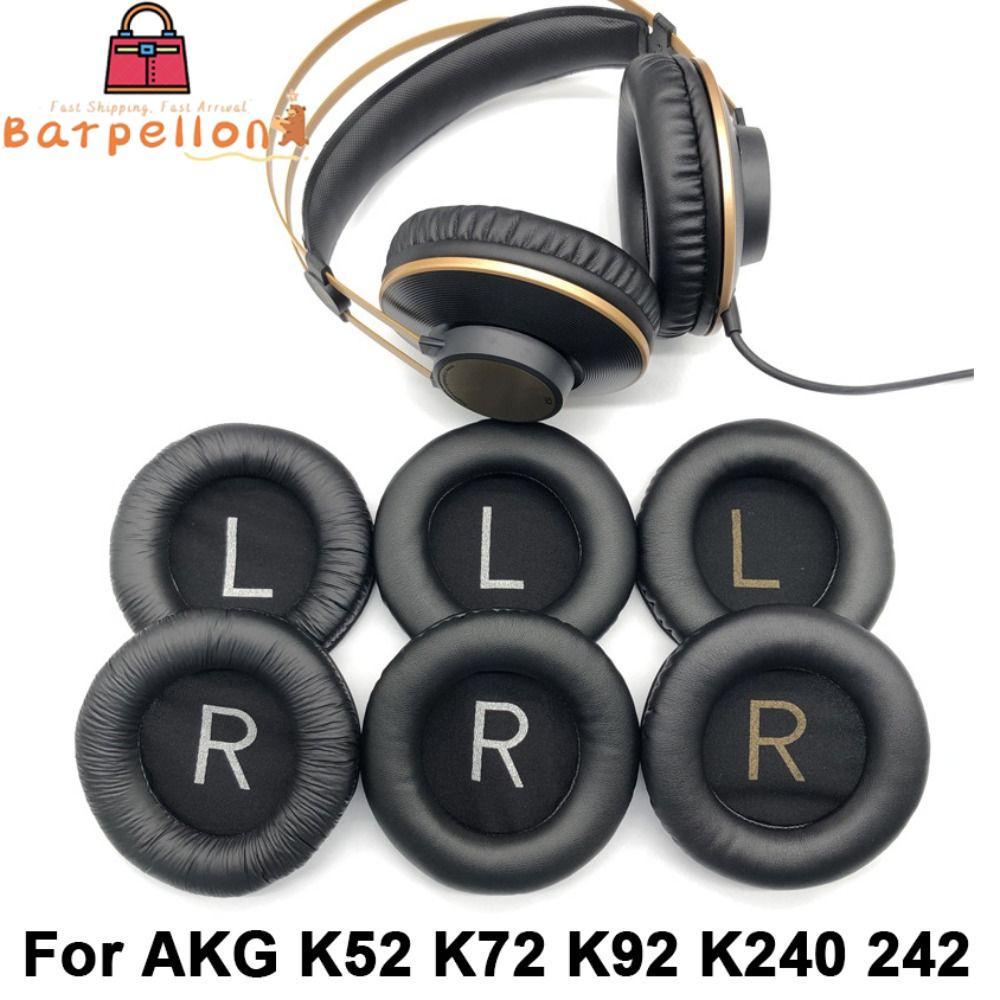 BARPELLON 2 ชิ้นอุปกรณ์เสริมชุดหูฟัง Earmuff ฟองน้ําโฟมสําหรับ AKG K52 K72 K92 K240 242