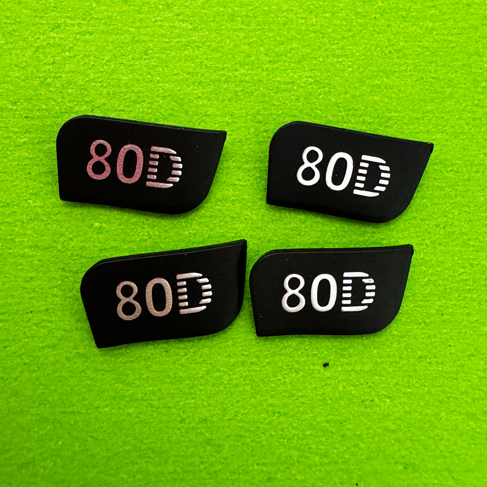 เหมาะสําหรับ Canon อะไหล่ 80D 80d โลโก้โลโก้ Body ป้ายชื่อ Mark กล้อง Mark กล้อง Mark ยี่ห้อใหม่
