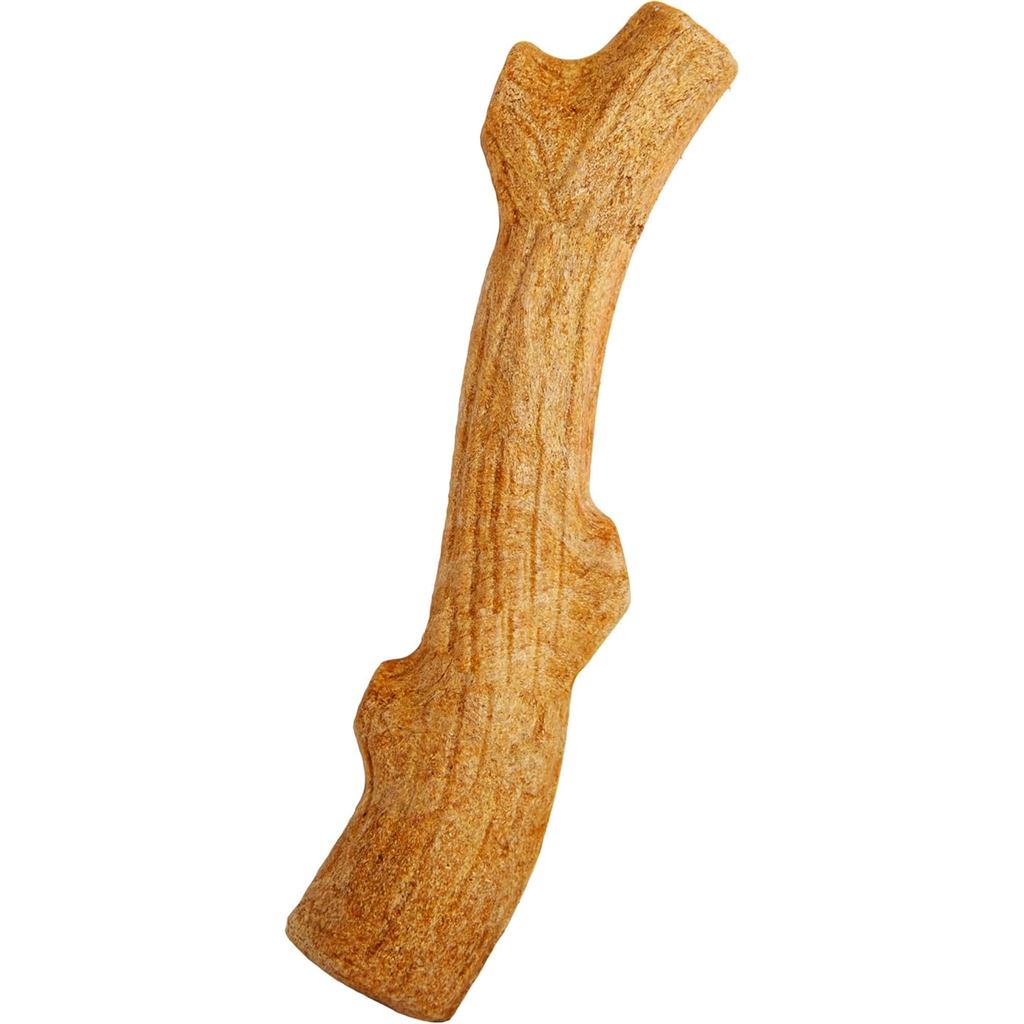 Pupstages Super wood Chew Toy, Made in the USA – Real-Wood Blend, Wood Flavour & Texture, Moderate C