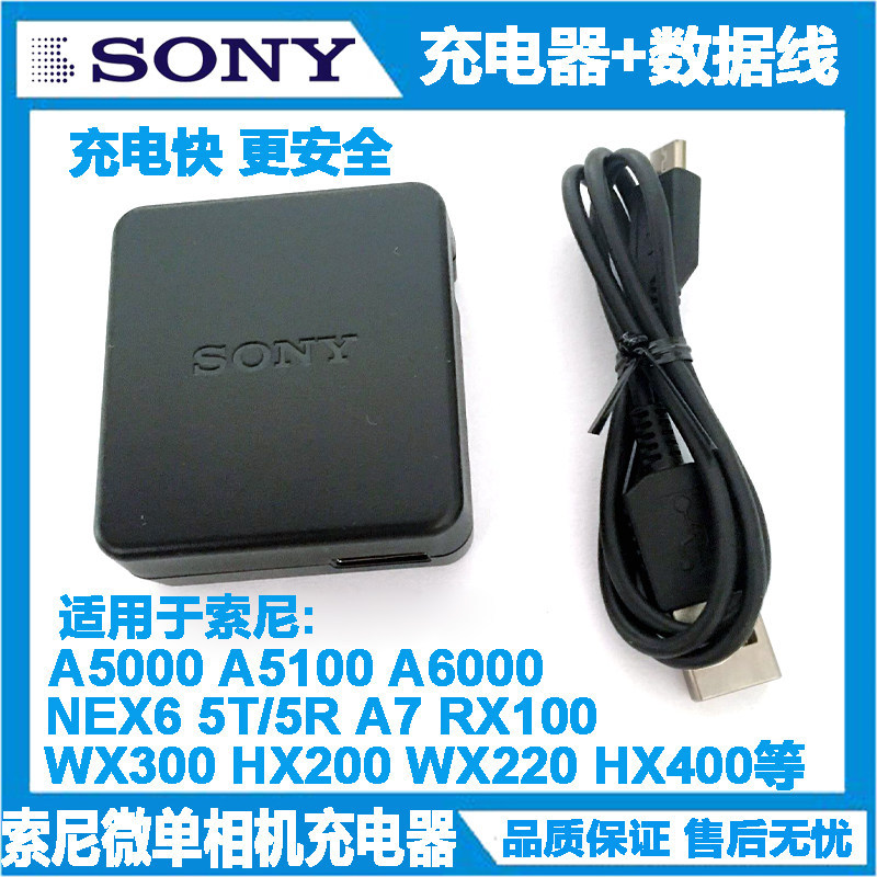 สายเคเบิลข้อมูลเหมาะสําหรับกล้อง Sony/Sony Mirrorless SELP1650 NEXHX50 HX10 HX60 HX30 Charger