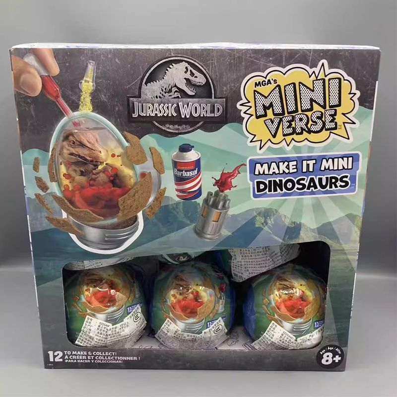 Mini miniverse Mini Harry Potter Duke of Bees Jurassic World ไข่ไดโนเสาร์ DIY Miniature Mystery Box