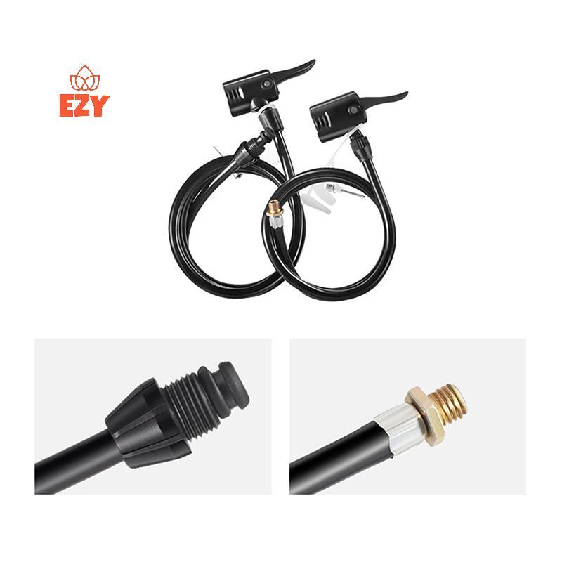 EZY 70/80/120 ซม.จักรยาน Air Pump Extension Tube ปั๊มจักรยานท่อ Air Pump Connector จักรยาน Air ปั๊มยาง Inflator หัวฉีดอุปกรณ์เสริมใหม่