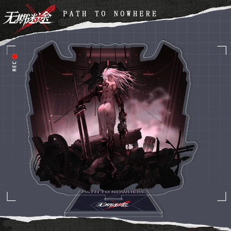 Standee Path to Nowhere Zoya Hamel Demolia Demon Hella อะนิเมะรูปเดสก์ท็อป Mica รุ่นสําหรับตกแต่ง