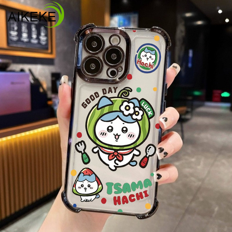แตงโมน่ารัก Hachiware เคสโทรศัพท์สําหรับ Realme 9 8 Pro 8S 7 5 Q5i Q5 Q3S Q3T Q2 P4 Power P3 Lite P3