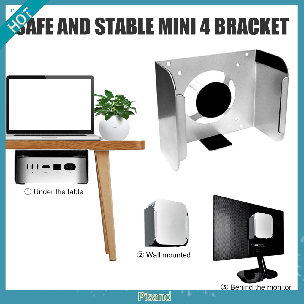 Pisan Strong และทนทาน Mini 4 Mount ใช้งานได้จริง Mini 4 Mount Mini 4 Wall Mount Bracket สําหรับ Mac 