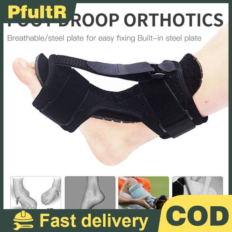 ปรับ Plantar Fasciitis Night Splint Foot Drop Orthosis Stabilizer Brace