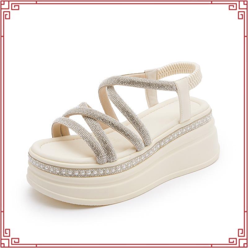 VIORY Sandal Slingback Wedges Shoes VR008
