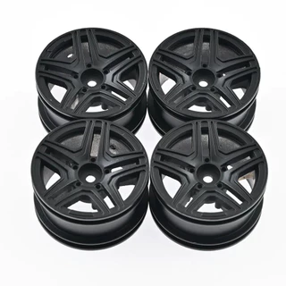 HiPoRC 4pcs Orignal 80*30 มม.MN128 MN86 MN86S MN86K MN86KS MN G500 C8815 ยางล้อ Tyre 1/12 RC รถอะไหล่อัพเกรดอุปกรณ์เสริมขอบโลหะ