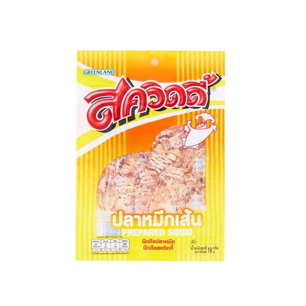สควิดดี้ ปลาหมึกเส้น (Squidy Squid 19g.)