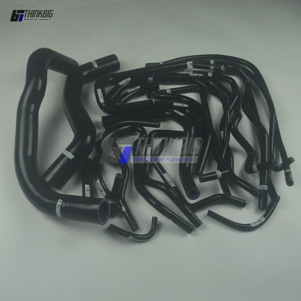 หม้อน้ําซิลิโคน & Heather Hose Kit สําหรับ Lexus LS430 UCF30 4.3L 3UZ-FE (25 ชิ้น)