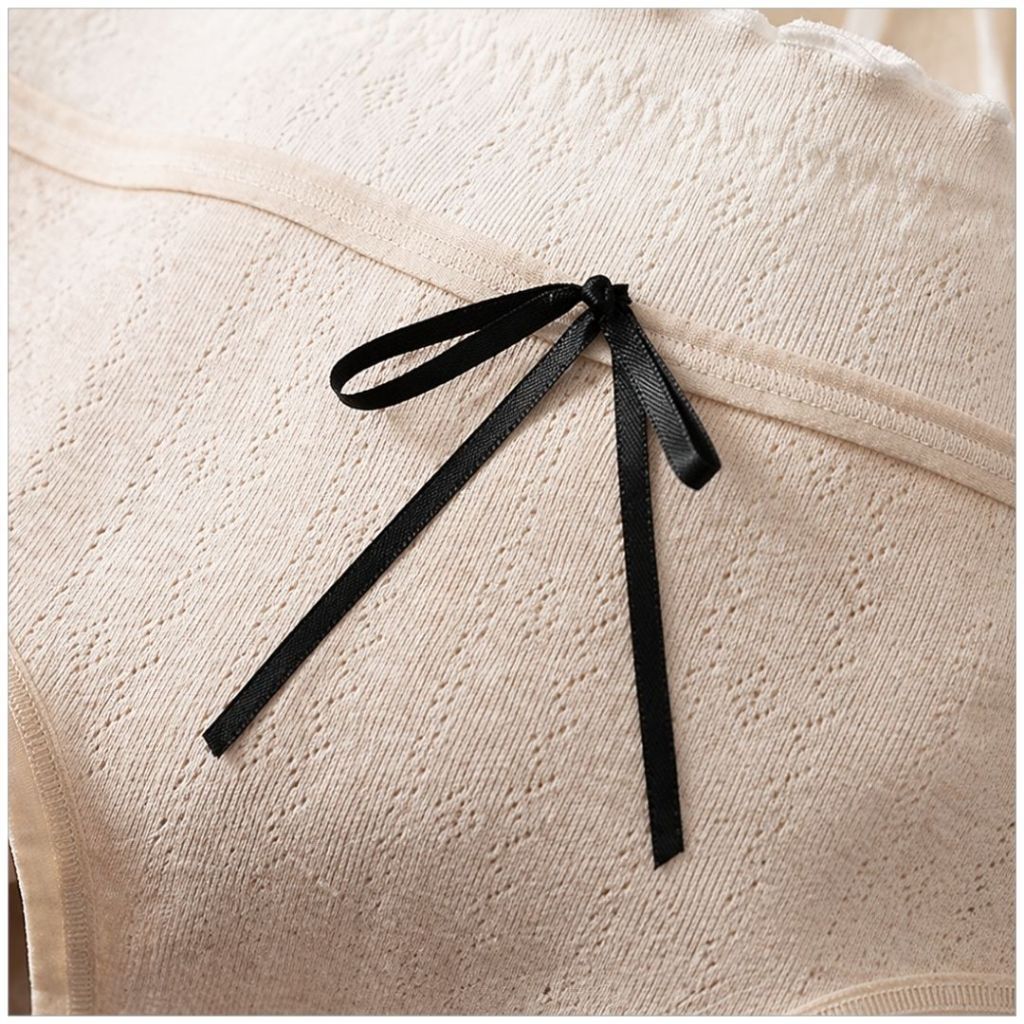 LoveIs Bra  (N1149)  กางเกงในผู้หญิงผ้า Cotton  นุ่มใส่สบาย ระบายอากาศดี มีโบว์น่ารัก ราคา ถูกที่สุด ดีลบีเคเค แกลเลอรีภาพที่ 3