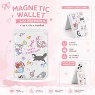Circus Animal Patterns Wallet for iPhone 17 16 15 14 13 12 pro Max 17promax 17pro Card Phone Holder for Case Pocket Cover