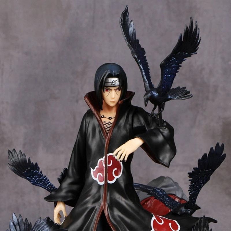 NARUTO Itachi Uchiha Figure Japanese Edition Gift for Boys Anime Statue Collectible Model