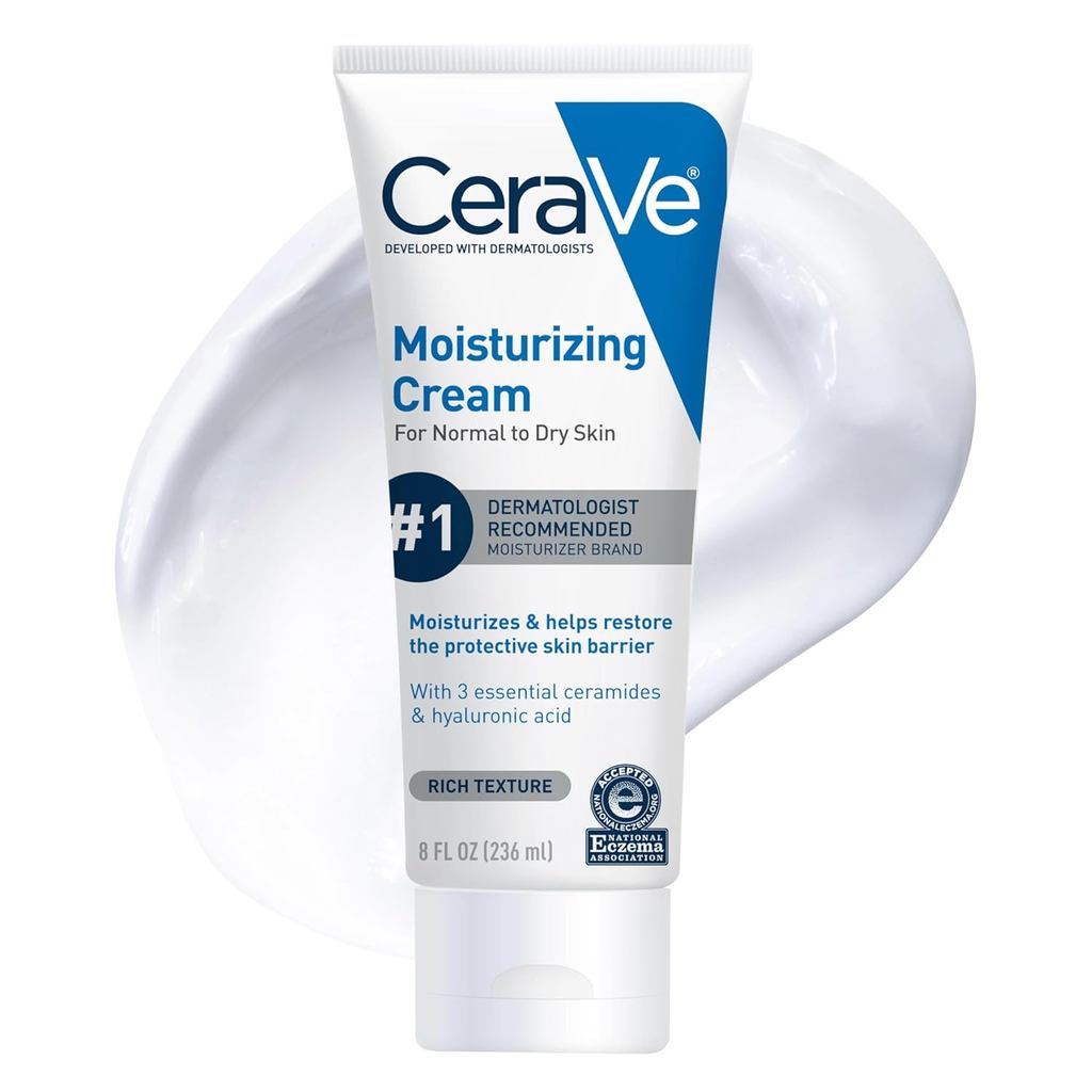 CeraVe Moisturizing , Face Body Moisturizer, Normal to Dry , 8 Fl Oz