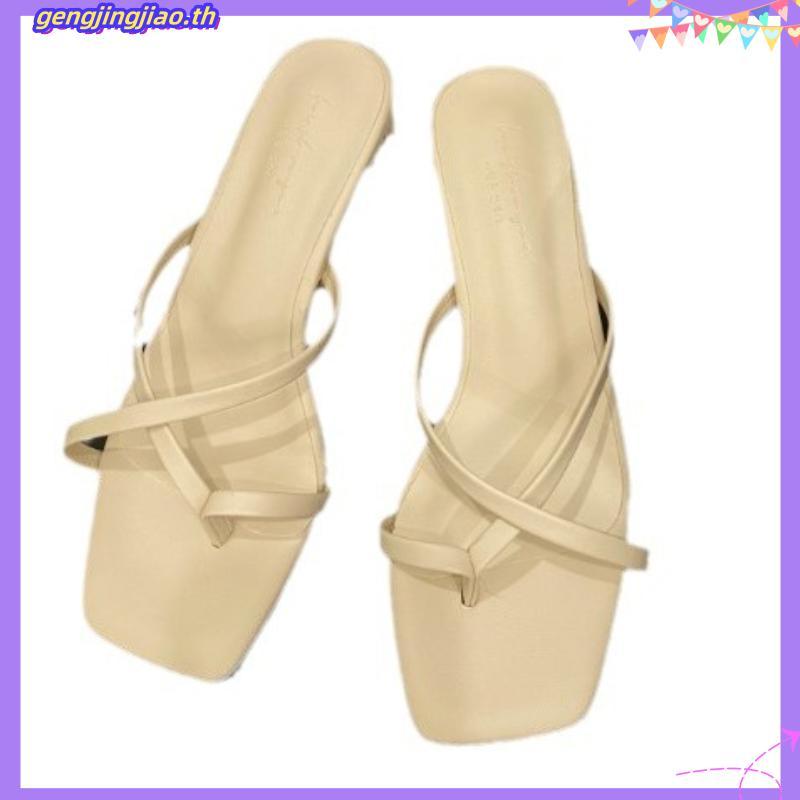 ผู้หญิง 5 ซม. ANTI-P HEEL SANDALS ขนาด 36-40 SIMPLE ELEGANT SYNTHETIC หนัง MATERIAL VINNCI RUBY