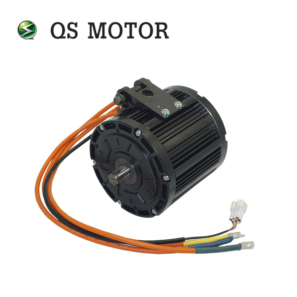 QS MOTOR QS138 3000W V1 มอเตอร์ไดรฟ์กลาง 72V100KPH ลักษณะเก่าพร้อมการออกแบบเฟืองสําหรับรถจักรยานยนต์