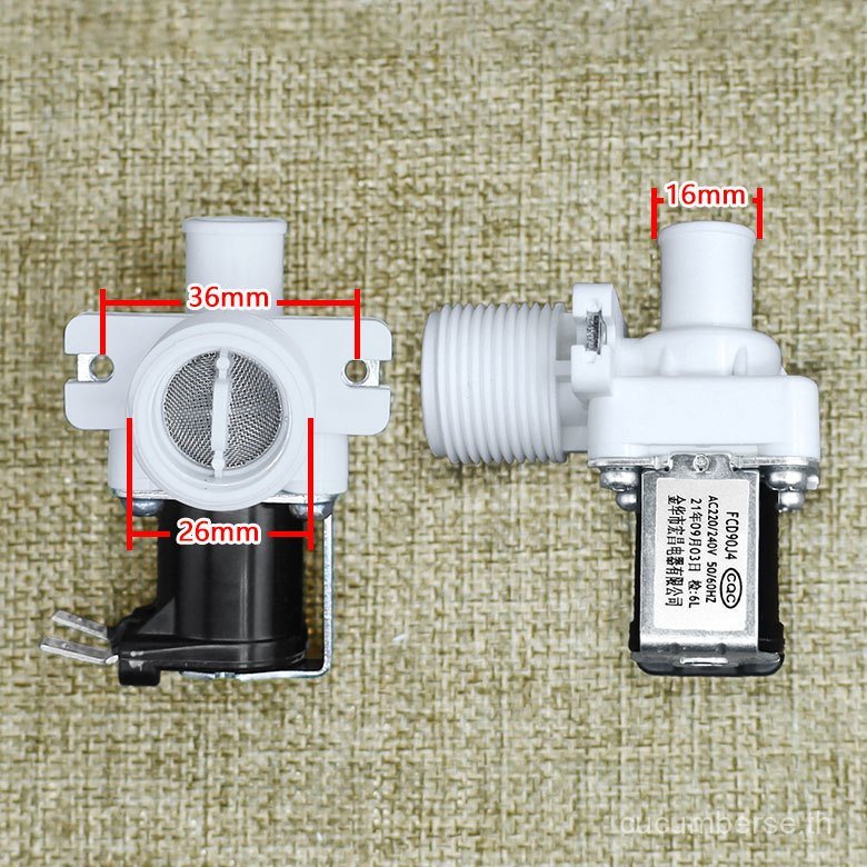 Multi-ยี่ห้อเครื่องซักผ้าอัตโนมัติ Inlet วาล์วเครื่องซักผ้า Solenoid วาล์ว Inlet สวิทช์ FCD90J4 3CMM