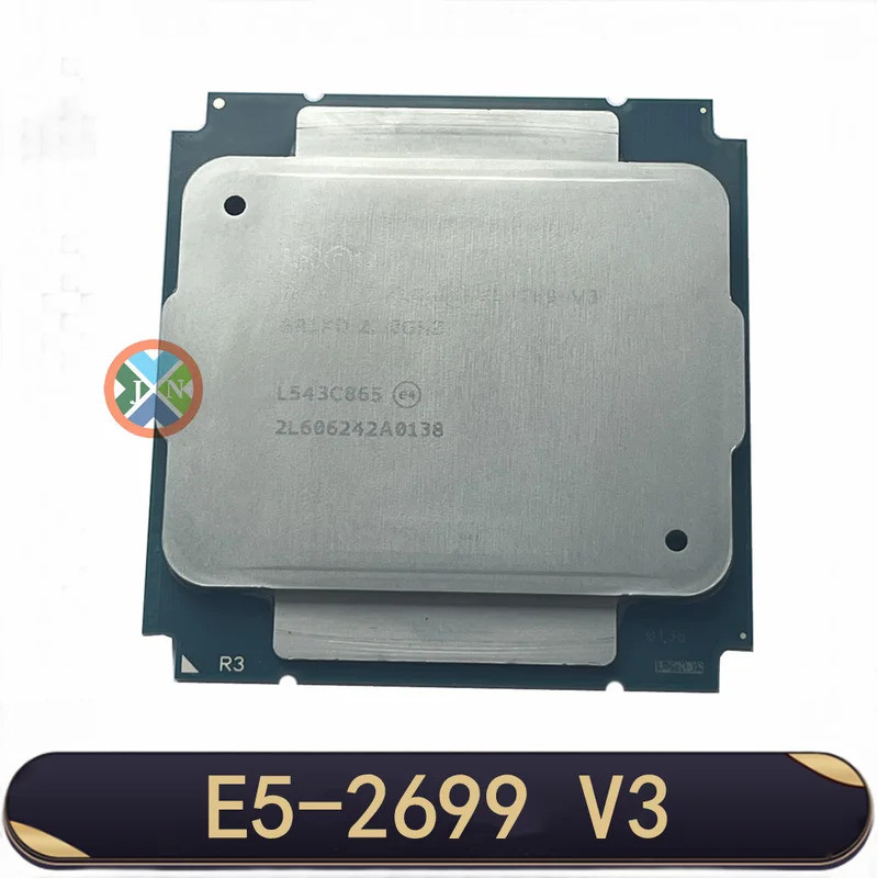 HB Xeon E5-2699 v3 E5 2699v3 E5 2699 v3 2.3 GHz 18-Core 36 ด้าย 45MB 145W CPU โปรเซสเซอร์ LGA 2011-3