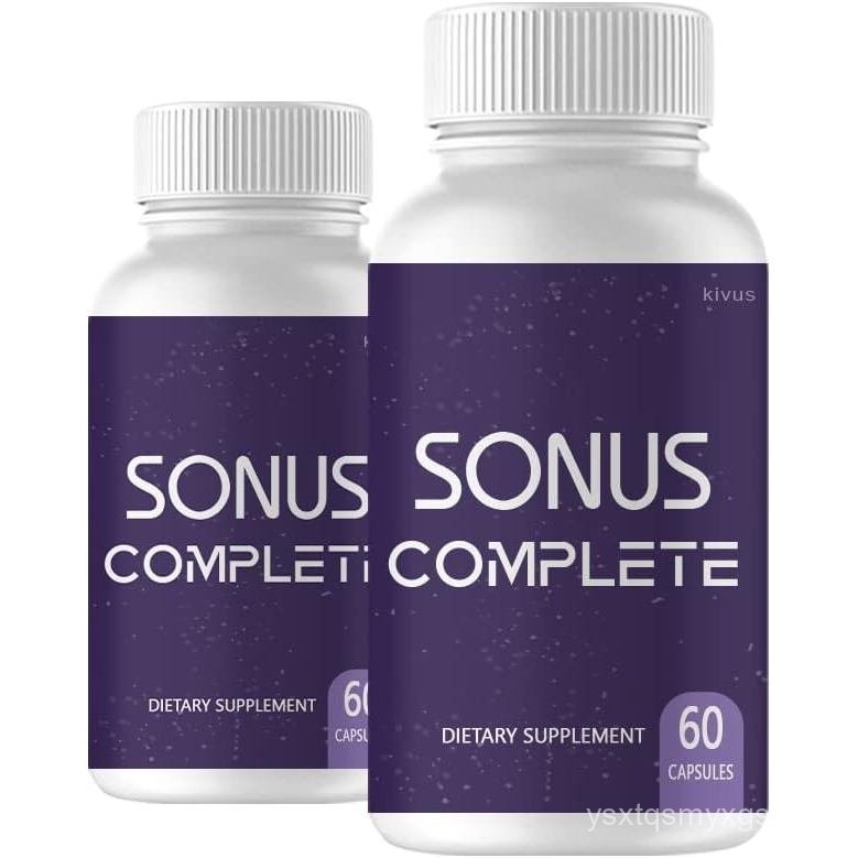 (2 แพ็ค) Sonus Complete - อาหารเสริมสนับสนุน Tinnitus สมบูรณ์ของ Sonus (120 แคปซูล)