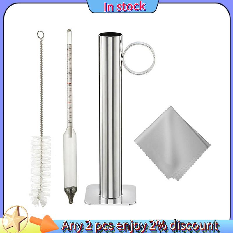 ในสต็อก-Maple Syrup Hydrometer Kit Hydrometer สําหรับ Maple Syrup อุปกรณ์น้ําเชื่อม