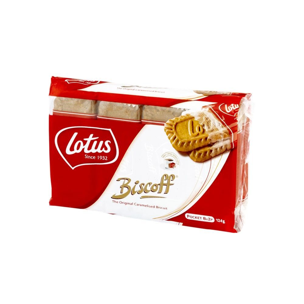 [สินค้าส่งด่วน] โลตัสบิสคอฟคาราเมลบิสกิต124ก LOTUS BISCOFF CARAMELISED BISCUIT 124G