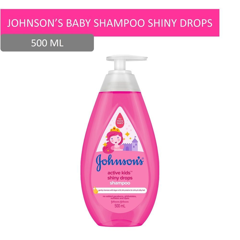 [สินค้าส่งด่วน] จอห์นสันแอคทีฟคิดส์ชายน์นี่ดร็อปแชมพู500 JOHNSONS ACTIVE KIDS SHINY SHAMPOO 500ML
