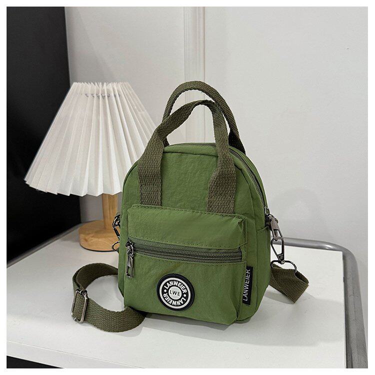 Mini Crossbody Small Bag Crossbody Small Bag Female Handbag Female Hand Carry Fashion Oxford Cloth Side Backpack