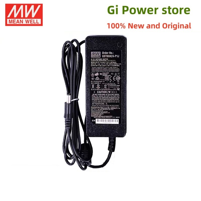 GST60A 60W MW AC-DC Industrial Adaptor GST60A05-P1J GST60A48-P1J GST60A12-P1J GST60A15-P1J60A1J60A1J