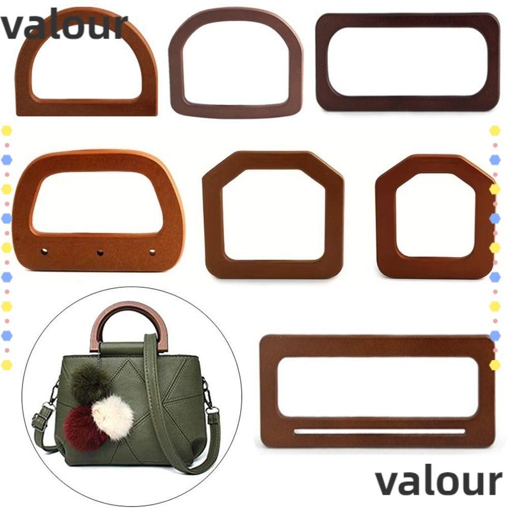 VALOUR Bag Handle Replacement, Wooden Bag Handle Bag Strap Bag