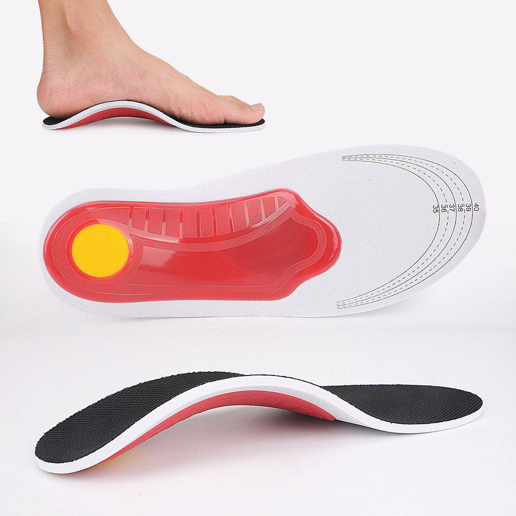 Correcting Arch Support Insole | ใช้บรรเทา Plantar Fasciitis Shock Absorption Plugin