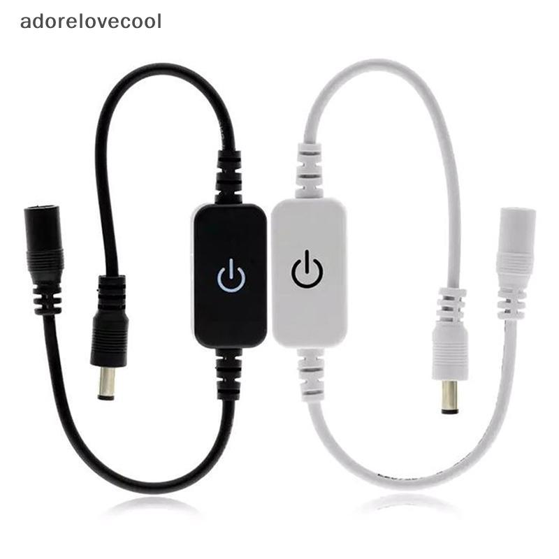 ADTH LED Strip Touch Dimmer ความสว่างควบคุม LED Dimmer สวิทช์ 1 คีย์ Dimmer 12 V-24 V สวิทช์ปรับ Mar