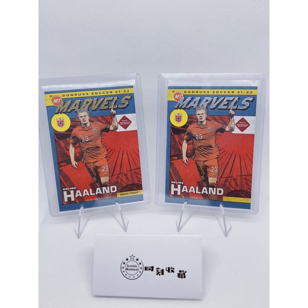 [] Harland Planet Card 2021-22 Panini Donruss Erling Haaland นอร์เวย์ Harland Gold ส่วนลดและเงิน Mar