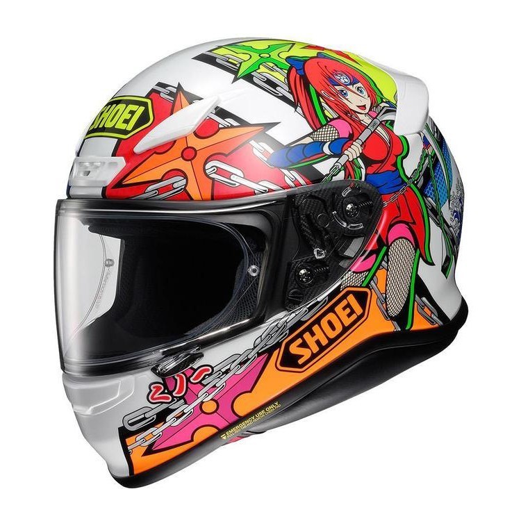 หมวกกันน็อค SHOEI Z7+ STIMULI TC10 RED/BLUE