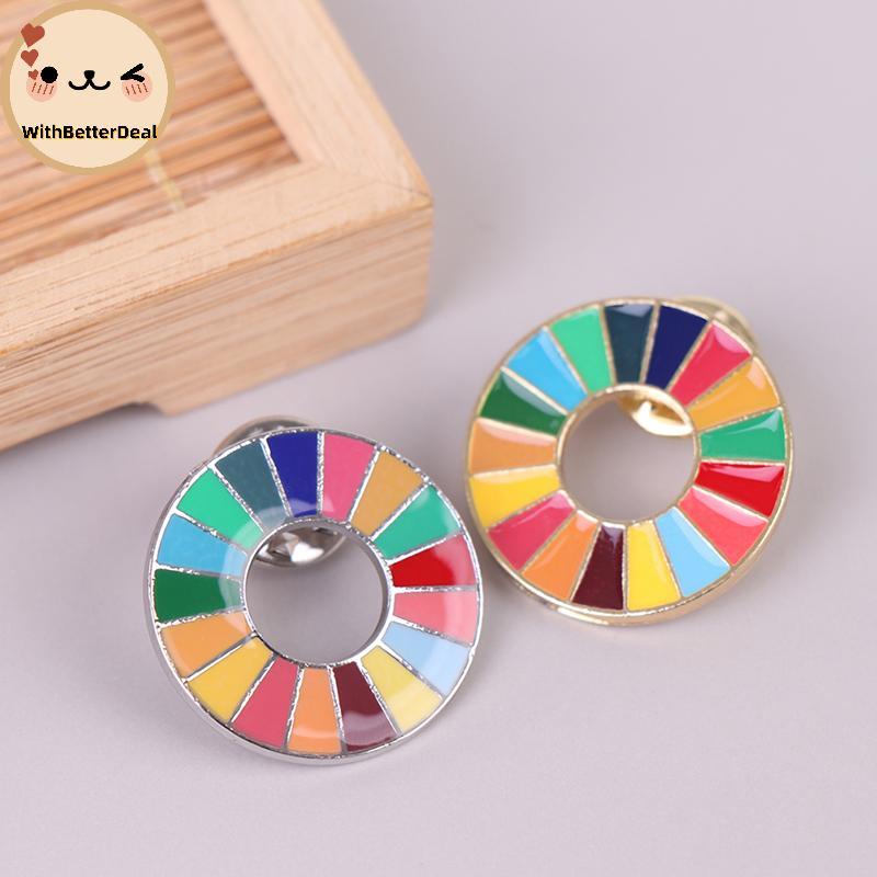 BETTER Enamal 17 สี Sustainable Development Goals เข็มกลัด United Nations SDGs Pin TH