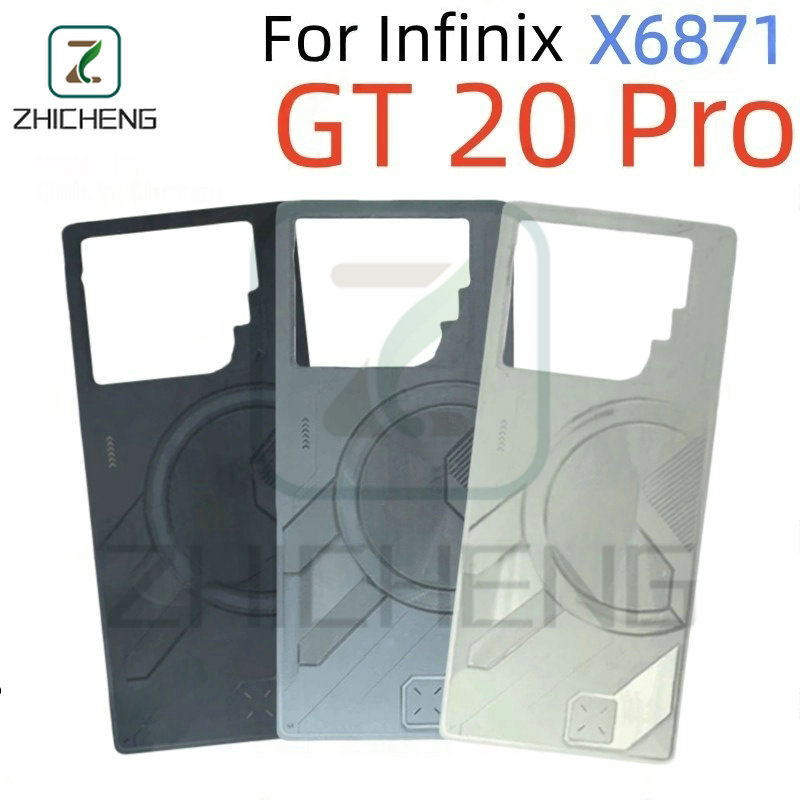 สําหรับ Infinix GT 20 Pro X6871 แบตเตอรี่ฝาหลังอะไหล่ทดแทน