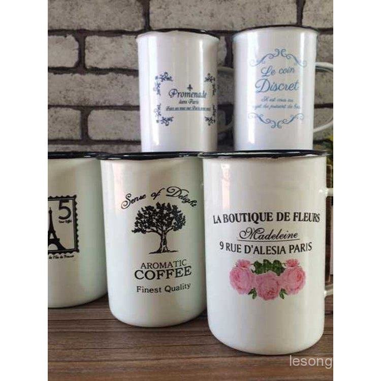 สร้างสรรค์ ถ้วยน้ําเคลือบกาแฟ ทนทาน ดีไซน์เรียบง่าย พร้อมแปรงทําความสะอาด