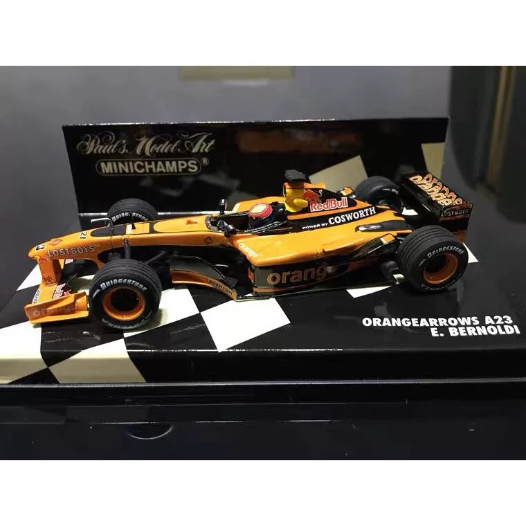 F1 Flying Arrow Fleet A23 2002 Bell Nordi 1: 43 Mini