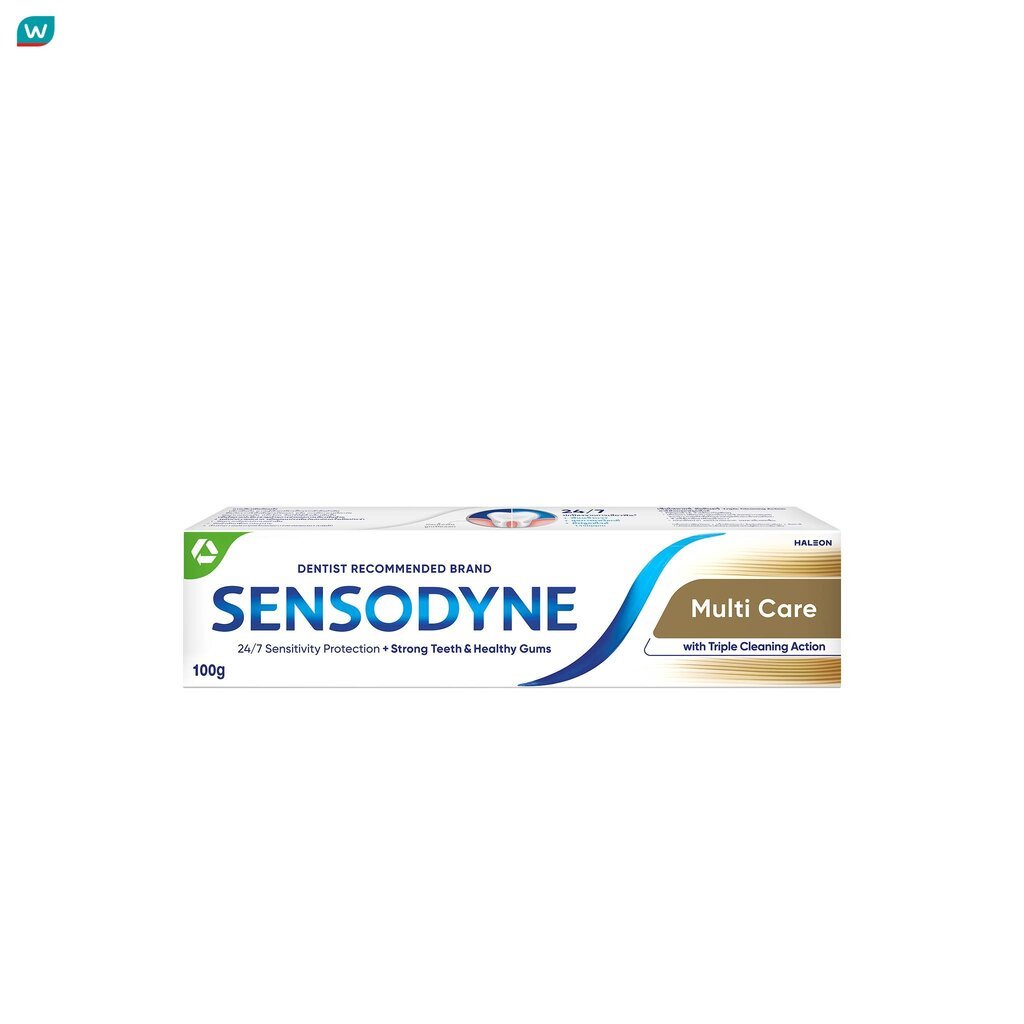 Sensodyne เซ็นโซดายน์ ยาสีฟัน มัลติ แคร์ 100 กรัม