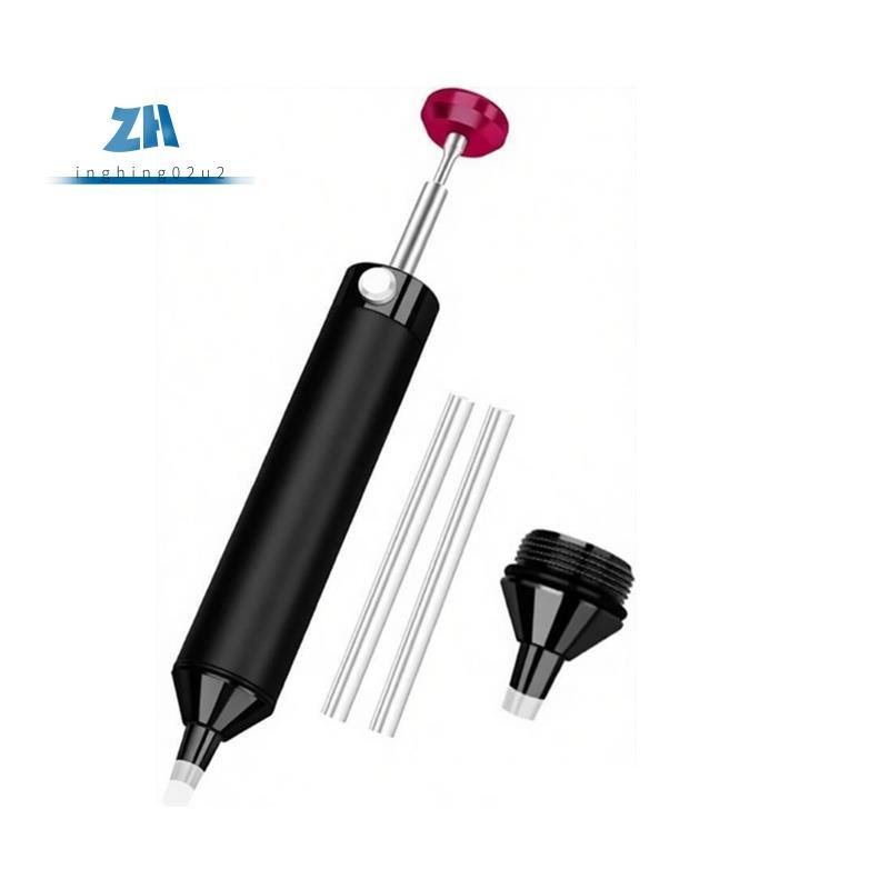 สําหรับ Electronics Repair Solder Sucker Desoldering Pump พร้อมหัวฉีดสํารอง, ปั๊มสุญญากาศ Solder Rem