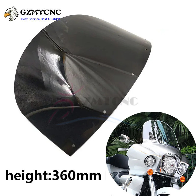 LY 360 มม.กระจก Wind Deflector สําหรับการเดินทางหน้าจอ VN1700 กระจกสําหรับ Kawasaki Vulcan 1700 Voya