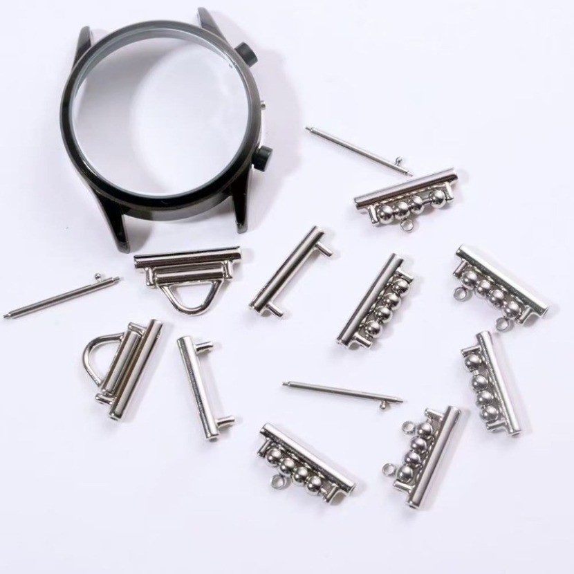 18 20 22 มม.DIY Connector สําหรับ Huawei Watch GT6 gt5 4 3Pro 41 มม.46 มม.อะแดปเตอร์โลหะ Link สายคล้องอุปกรณ์เสริม