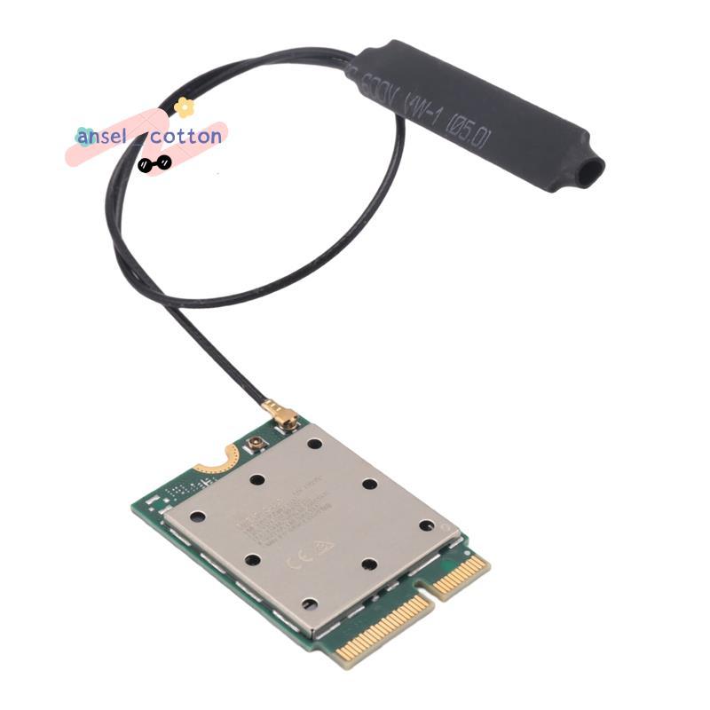 Wifi 7 QCNCM865 M.2 การ์ดเครือข่ายบลูทูธ 5.3 สูงสุด 5.8Gbps Wifi 6E Wlan อะแดปเตอร์สําหรับ Win11