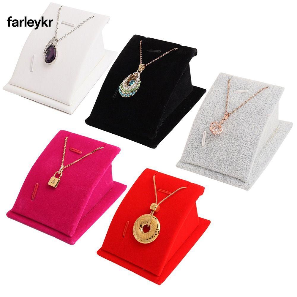 Frl ที่วางขาตั้งเครื่องประดับ,สร้อยคอตุ๊กตาน้ําหนักเบาจี้ชั้นวางจอแสดงผล,โต๊ะเรียบง่ายประหยัดพื้นที่