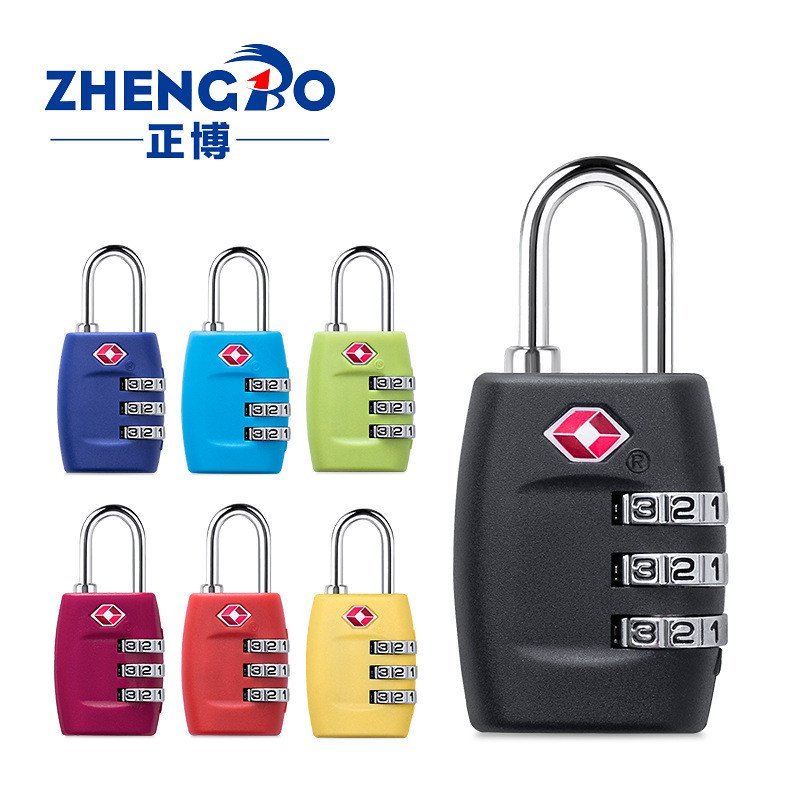 Locker Lock tsa Combine Lock Padlock tsa335lock Customs Ready Stock Customs Customs