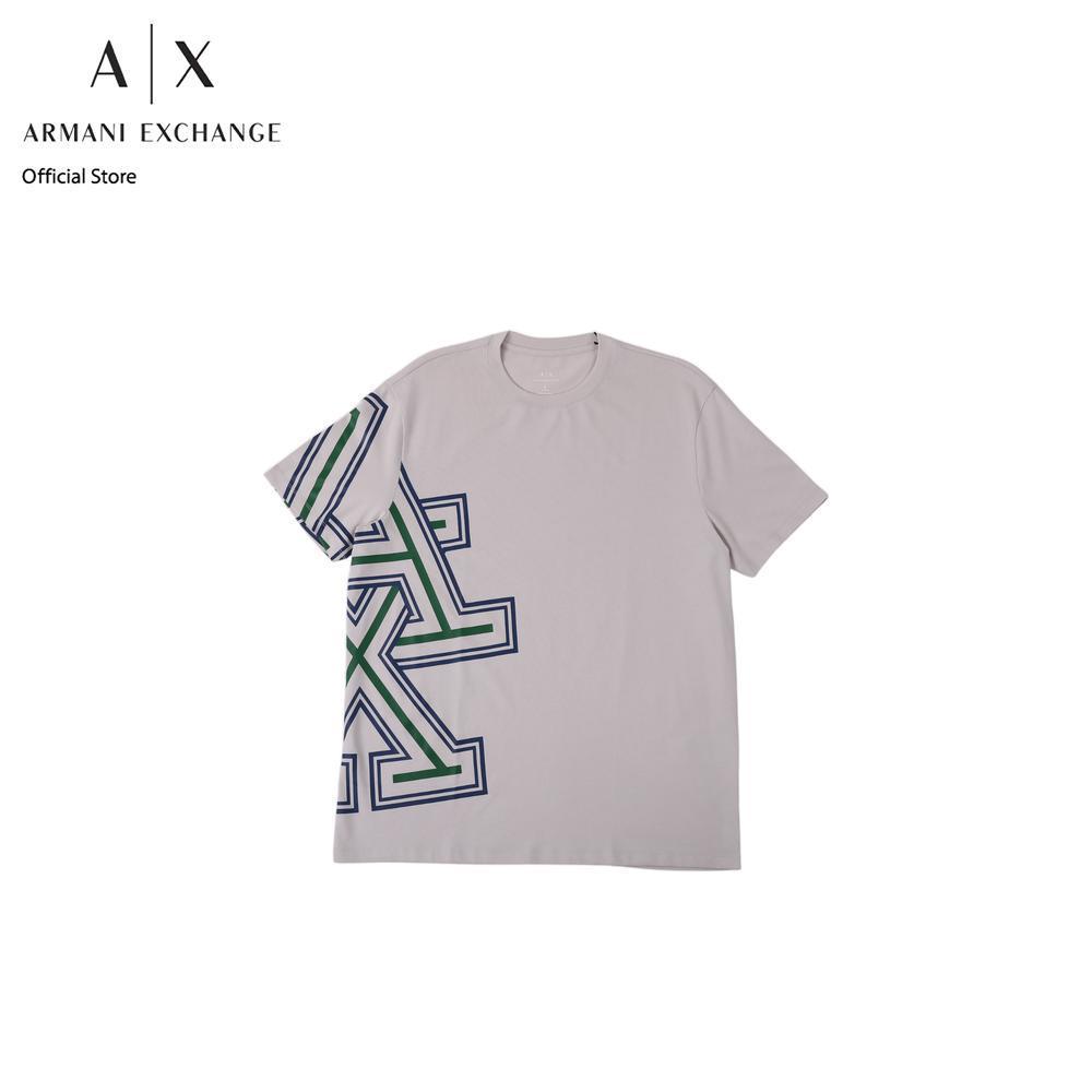 Armani Exchange เสื้อยืดผู้ชาย รุ่น XM001439-AF10361-U1013 - สีเทา