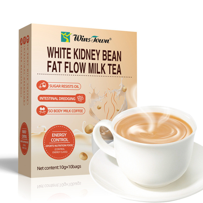 [สต๊อกพร้อม] พร้อมสต็อก WHITE KIDNEY BEAN Milk Tea WHITE KIDNEY BEAN WHITE KIDNEY BEAN Extract Milk 